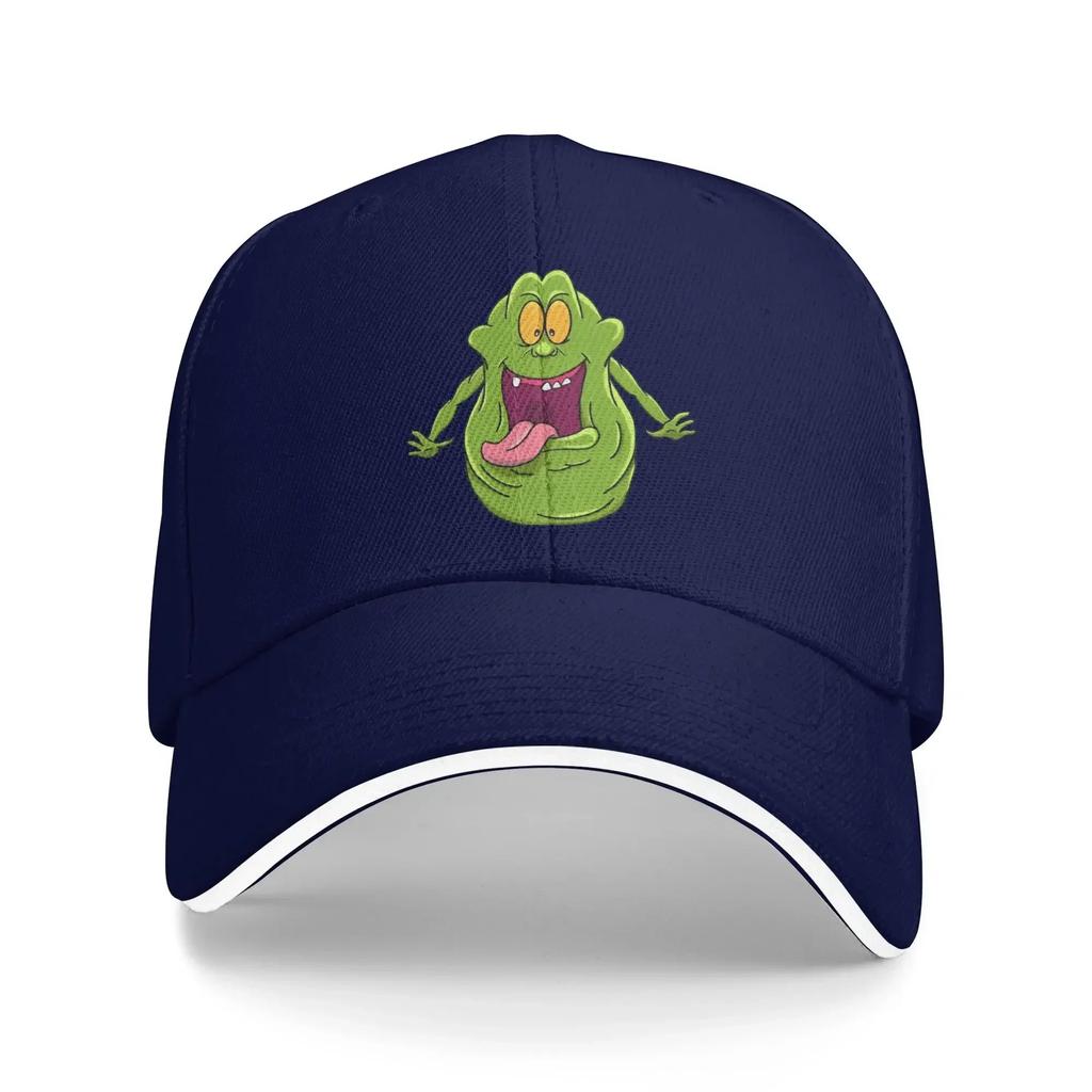 Ghostbuster Baseball Cap Slimer Unisex-Teens Design Trucker Hat Summer Y2k Funny Outdoor Gym Sun Baseball Caps