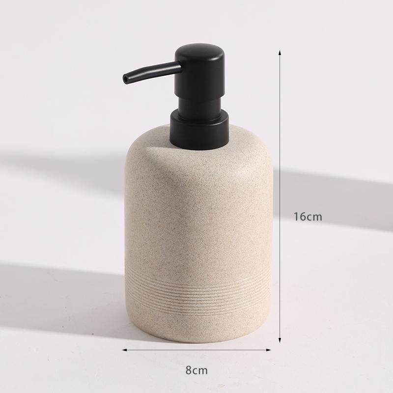 

1pc Sand and Gravel Hand Sanitizer Bottle Separate Lotion Bottles Toilet Shampoo Packaging Container Bathroom Accessories