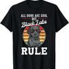 Black Labrador Lovers _Black Labs Rule_ Funny Black Labrador T-Shirt