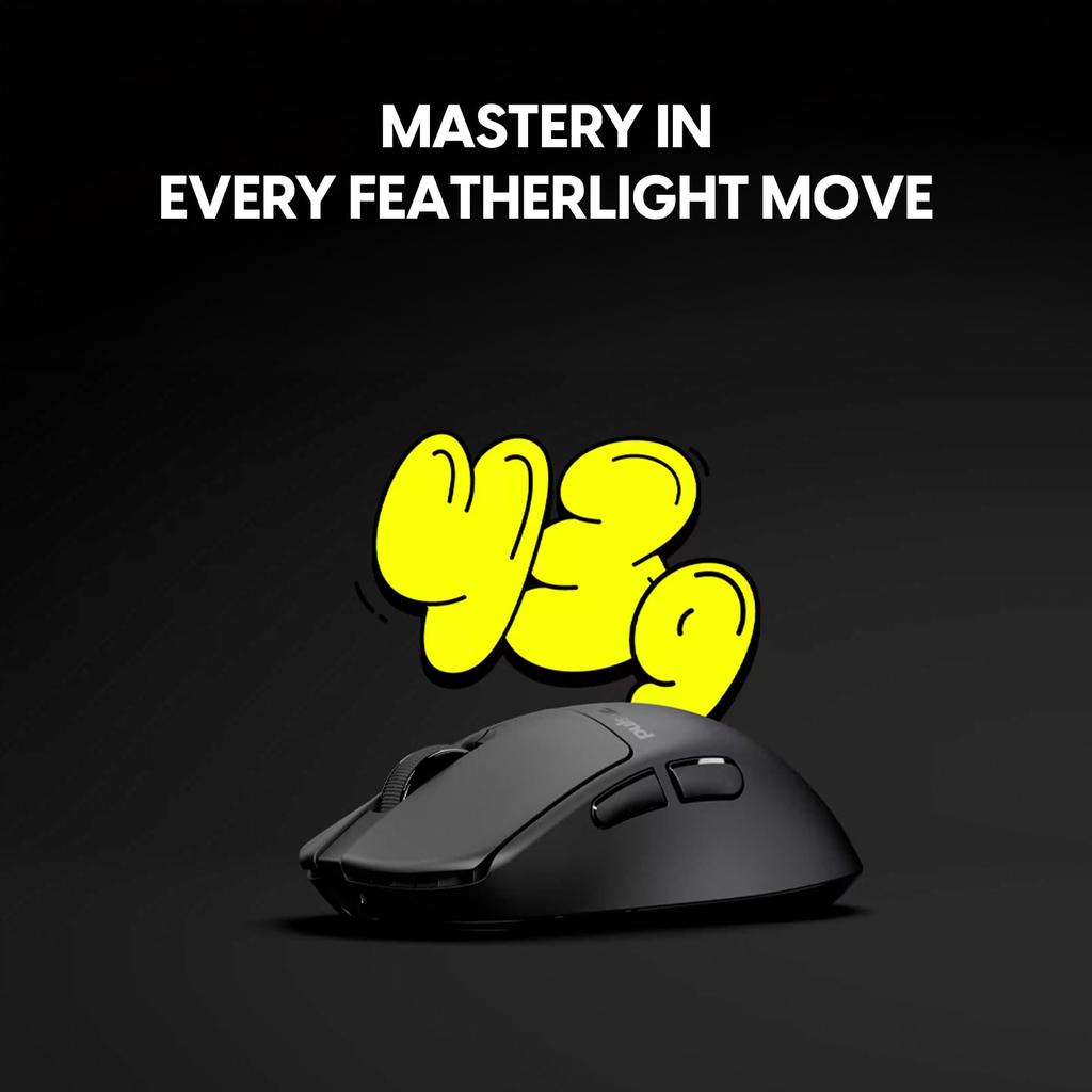 Pulsar Gaming Gears X3 CrazyLight Wireless Gaming 1ms 32000 DPI Optical Swich Flagship Sensor Mouse, Ultra-Lightweight 43g, XS-1