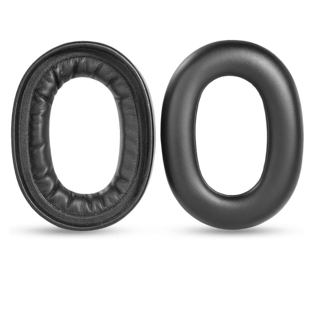 1Pair Protein Leather Ear Pads Foam Sponge Replacement Headset Earmuff Ear Cushion for Jabra Evolve2 85