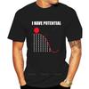 Nueva llegada camiseta Tops Camiseta Hombres friki de física chiste matemático potencial Humor Estampado Blanco Masculino Clásico Camiseta para Adultos camiseta casual top