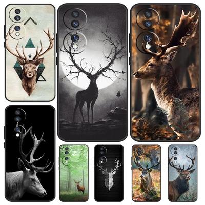 Pouzdro Deer pro Honor Magic 5 Pro 50 70 90 Lite Honor 8X 9X X9b X9a X8a X7a X6a X6 X7 X8 X9 Cover