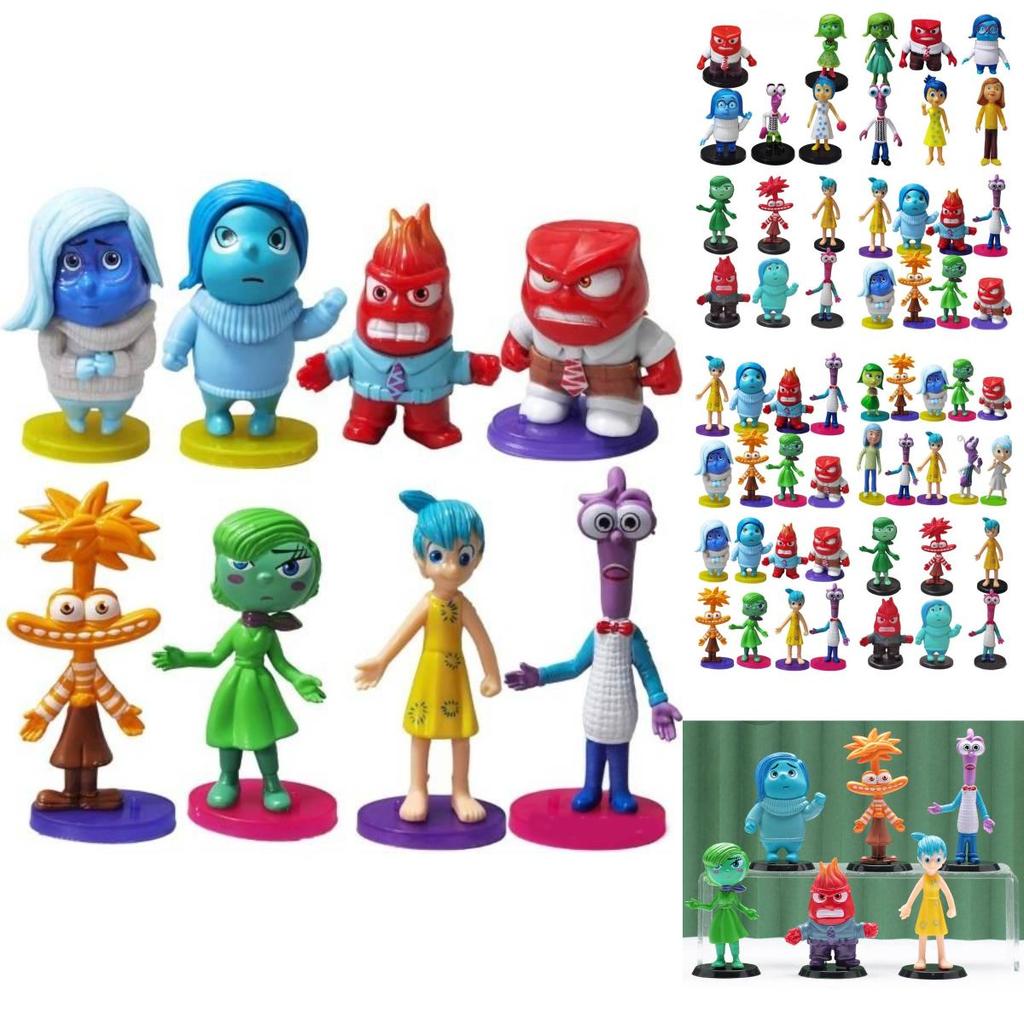 Adorable Pvc Cartoon Anime Figurine Set 9-10cm Brainstorm Character Collectibles