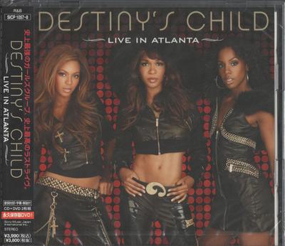 CD DESTINY'S CHILD - Live In Atlanta SICP10578 Sony Records In 2006 Japan Rap & Hip-Hop/R&B Used