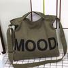 Neuer Stil Einfache Canvas-Tasche Damen-Handtasche Umhängetasche Studenten All-Match-Handtasche Pendler Große Kapazität Schminktasche Mehrere Taschen