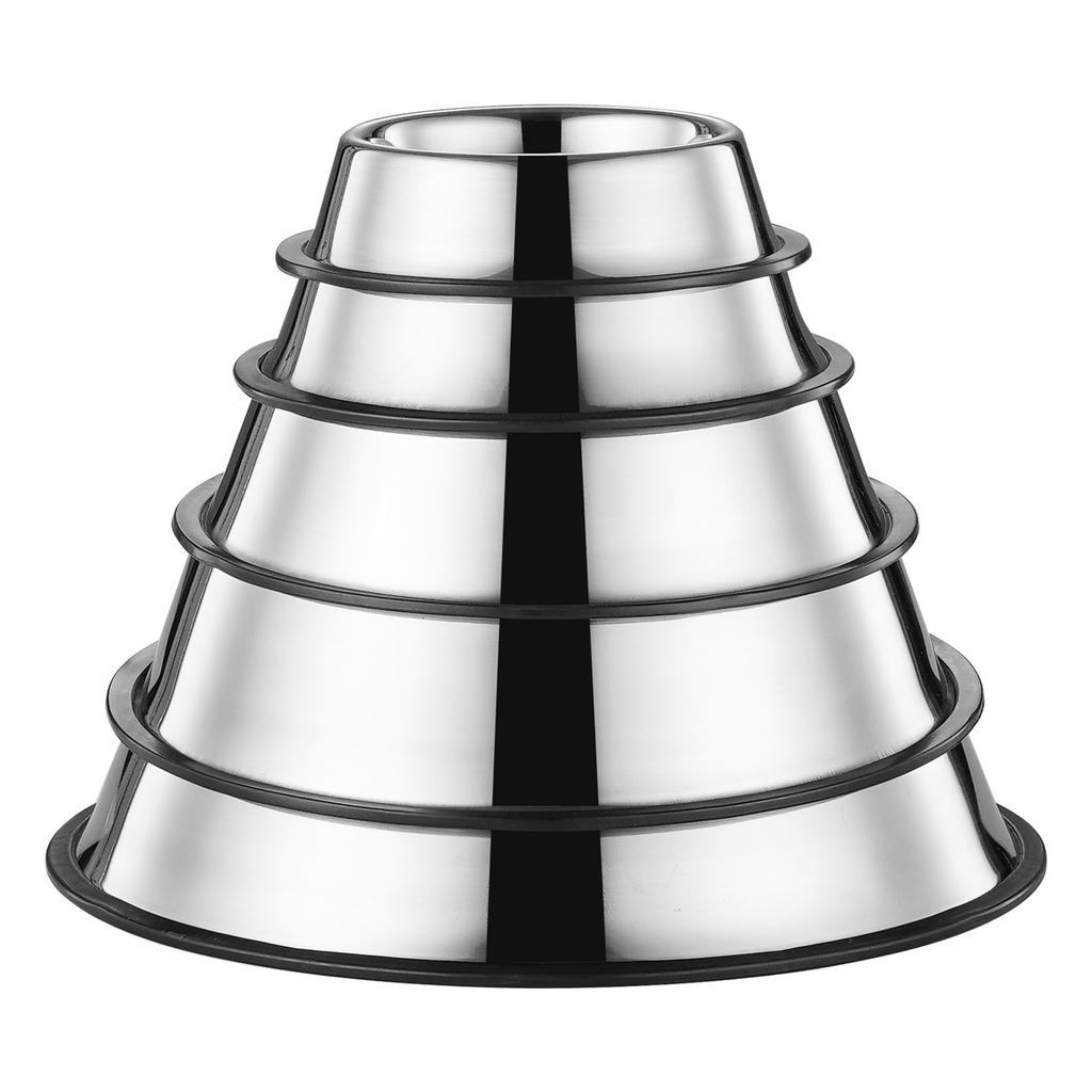 Bol din oțel inoxidabil pentru câini pentru animale de companie Recipient de depozitare a hranei Bol pentru hrana pentru câini Sticla de apă Bol pentru animale de companie Vas de hrănire pentru câini mici, mari, pisici