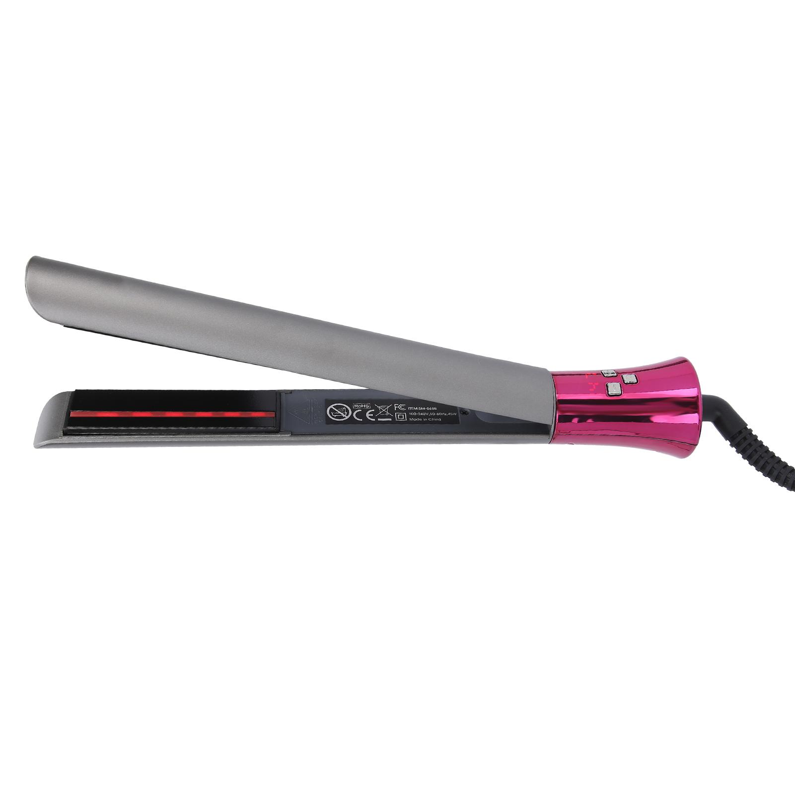 Многофункциональный плоский утюжок для укладки волос Керамическая пластина щипцы — фото 6