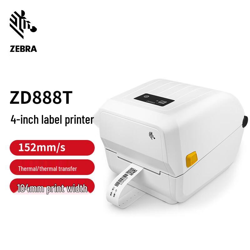 

Zebra ZD888T Thermal Transfer Label Printer