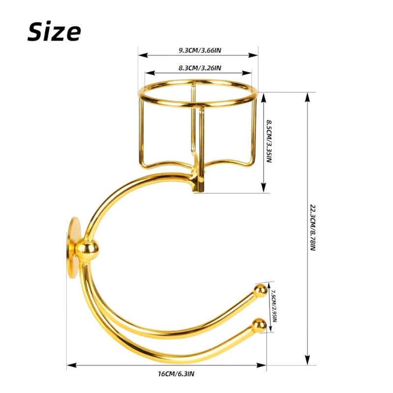Rustics Inspire Towel Rack With Integrated Candle Holder for Farmhouses or Bohemians Home Decoration