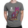 Stray Gioco Città Arte Grafica Divertente 100% Cotone Maglietta Stray Tees Top Per Unisex