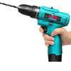 Model Electric Rechargeable Hand Drill: Multifunctional Lithium Battery Impact Screwdriver.