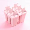 6-Slot-Eisform DIY Cream Lolly Pop Tray Maker Mold Pan Kitchen