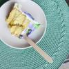 100/200pcs Disposable Wooden Fork and Spoon 14cm for Tasting Sampling Yogurt Ice Cream Dessert Forks Spoons Party Supplies TMZ