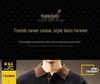 Men's High-End Heavyweight Cotton Color Block Polo Sweater - 2025 Spring/Autumn Collection