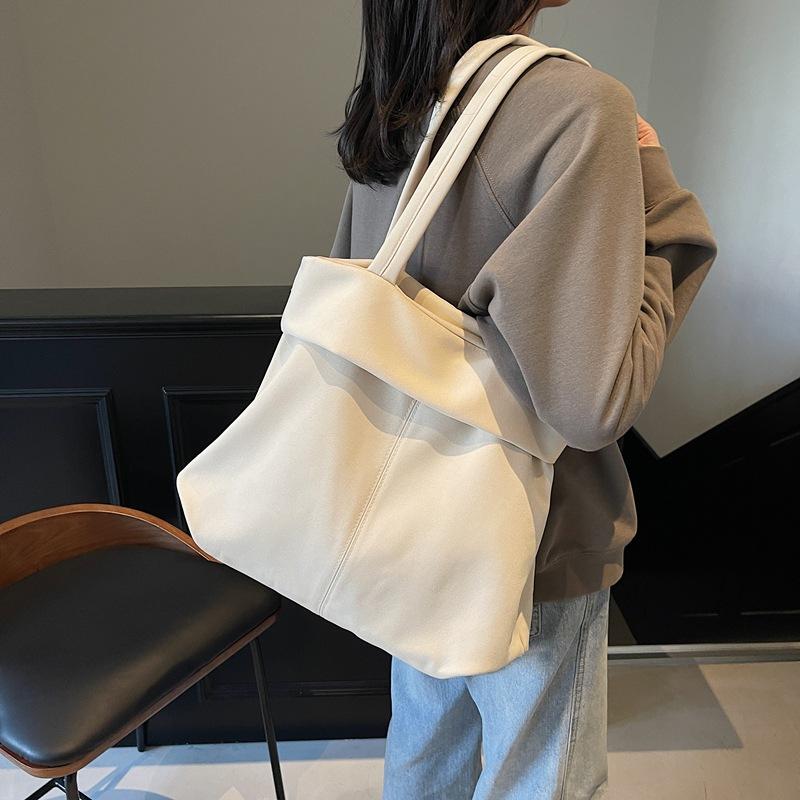 Women's Casual Bag 2025 Fall New Fashionable Simple Handbag Student Class One Shoulder Crossbody Bag Canvas Bag