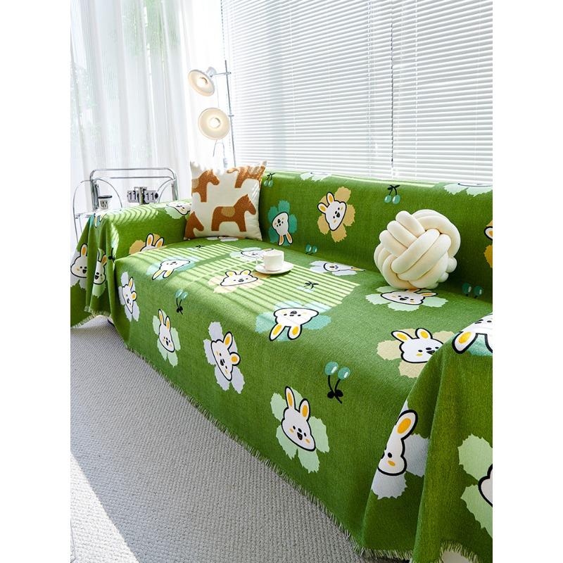 

Водонепроницаемый простой мультяшный диванный полотенце шенилловый чехол для дивана ткань против царапин чехол для дивана чехол для дивана 180*130cm