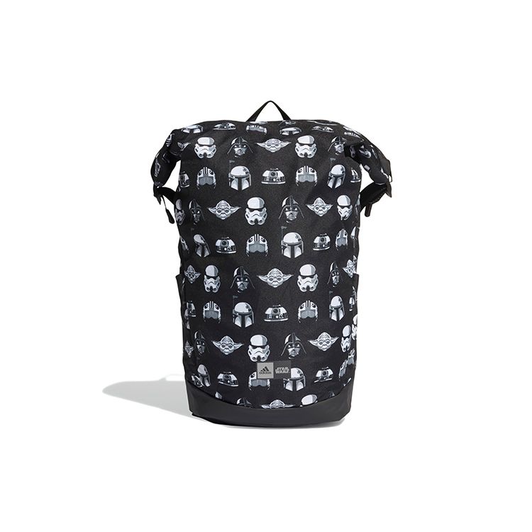Adidas X Star Wars Fashion Printed Backpack Unisex Backpack Black FN0979 One Size