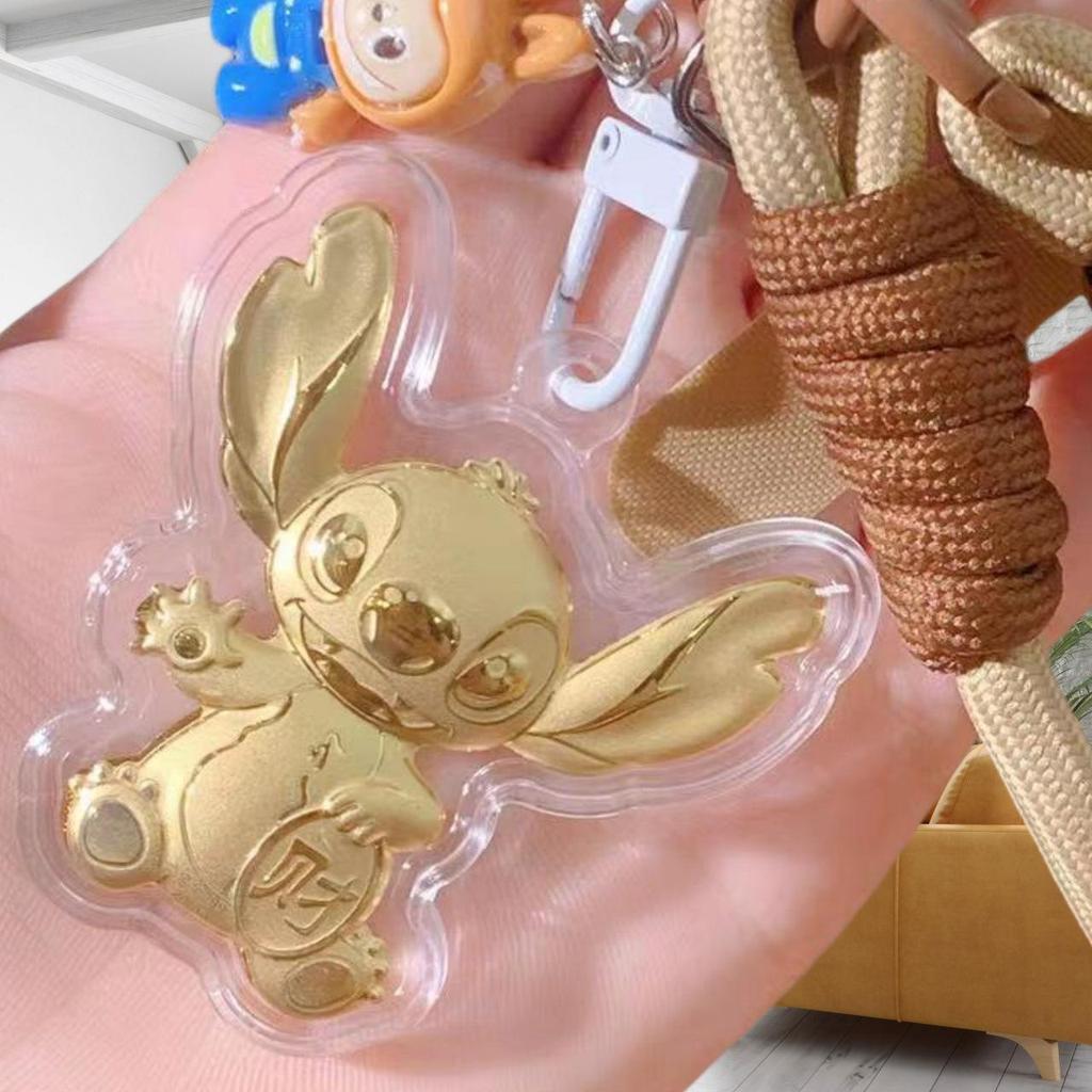 Přívěsek z ryzího zlata Klíčenka Přívěsek - Trendy dárek pro přátele