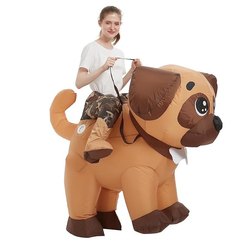 

Pug Inflatable Costume, Adult 150-190cm хакі