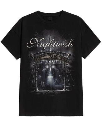 Camiseta Nightwish – Imaginaerum | Camiseta Gráfica de Álbum Metal Sinfónico | Camiseta Unisex de Merchandising de la Banda