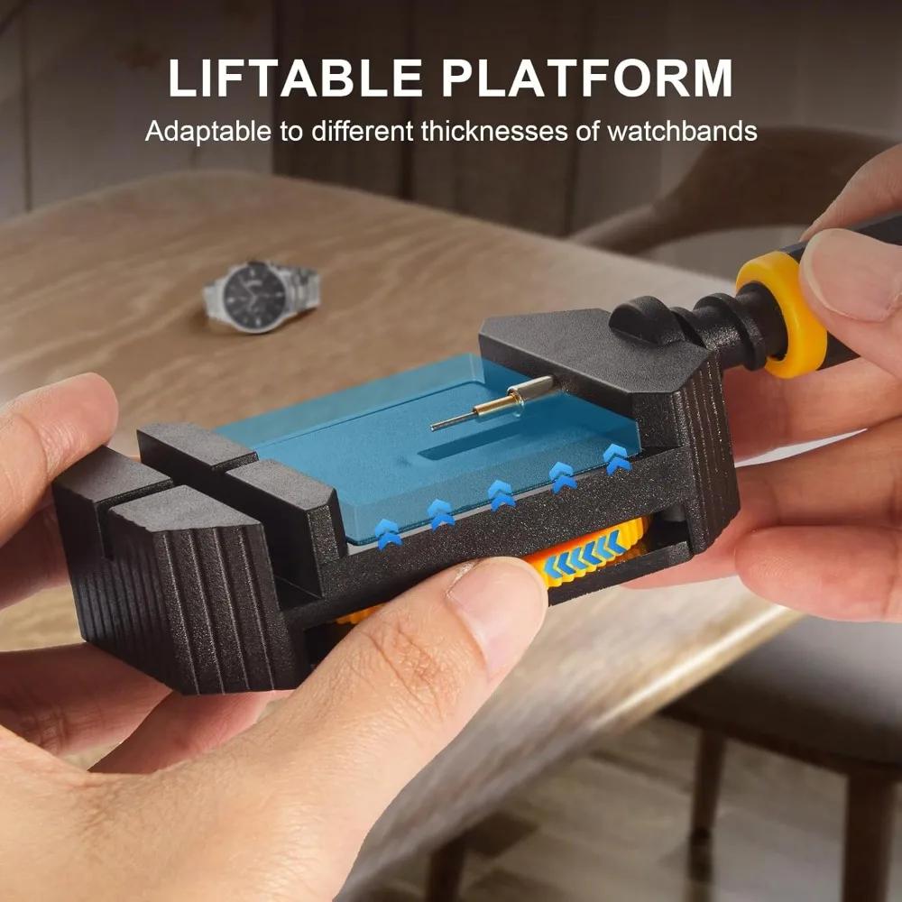 Watch Link Removal Kit Resizing Tool for Bracelet Adjustment&Replacement,Pin Remover for Sizing Strap Watch Adjuster