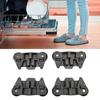 Pack of 4 Practical Replacement Wheel Dishwasher Lower Rollers Dishwasher Component Dishwasher Wheels Plastic Texture