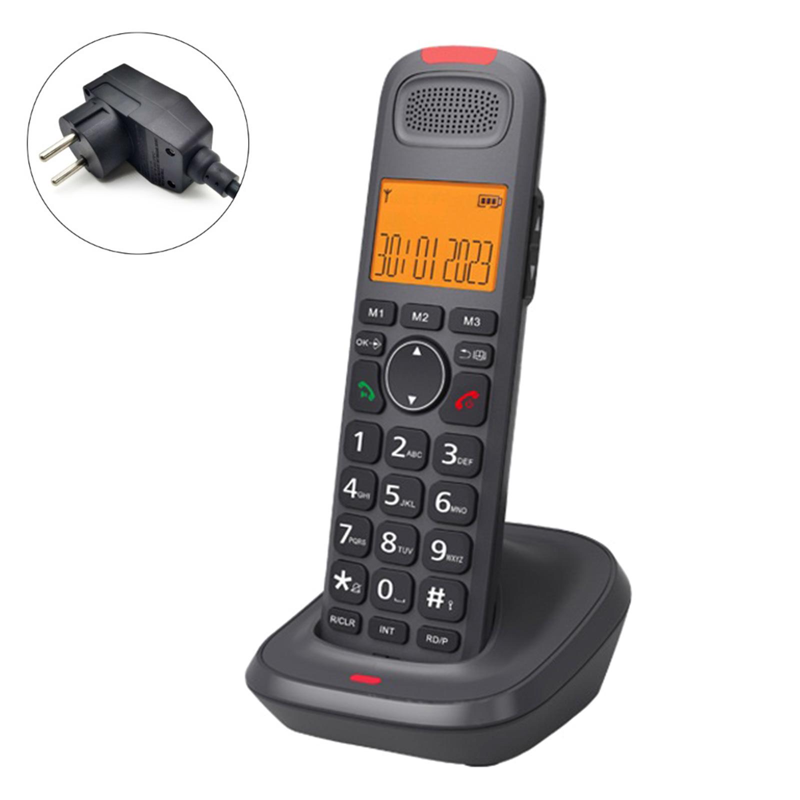 

Многофункциональный беспроводной стационарный телефон D1015, беспроводной настольный телефон EU