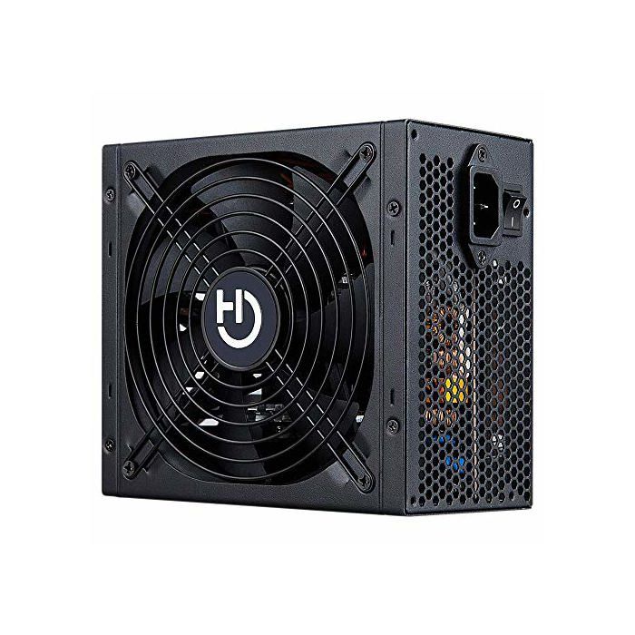 Alimentation PC Gamer ATX - Hiditec - BZ-550W - 80Plus Bronze - Silencieux - Ventilateur 120 mm - Faible consommation