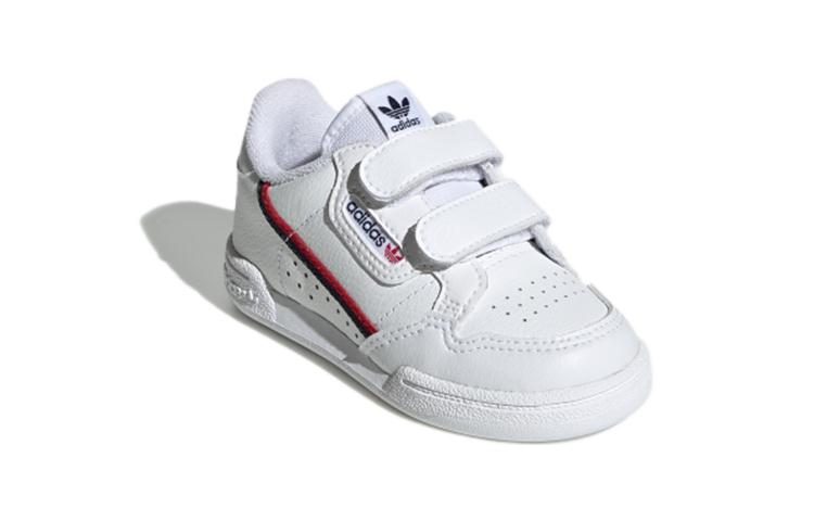 adidas Originals Continental 80 Comfortable Low Top Toddler Shoes White Infant And Toddler EH3230