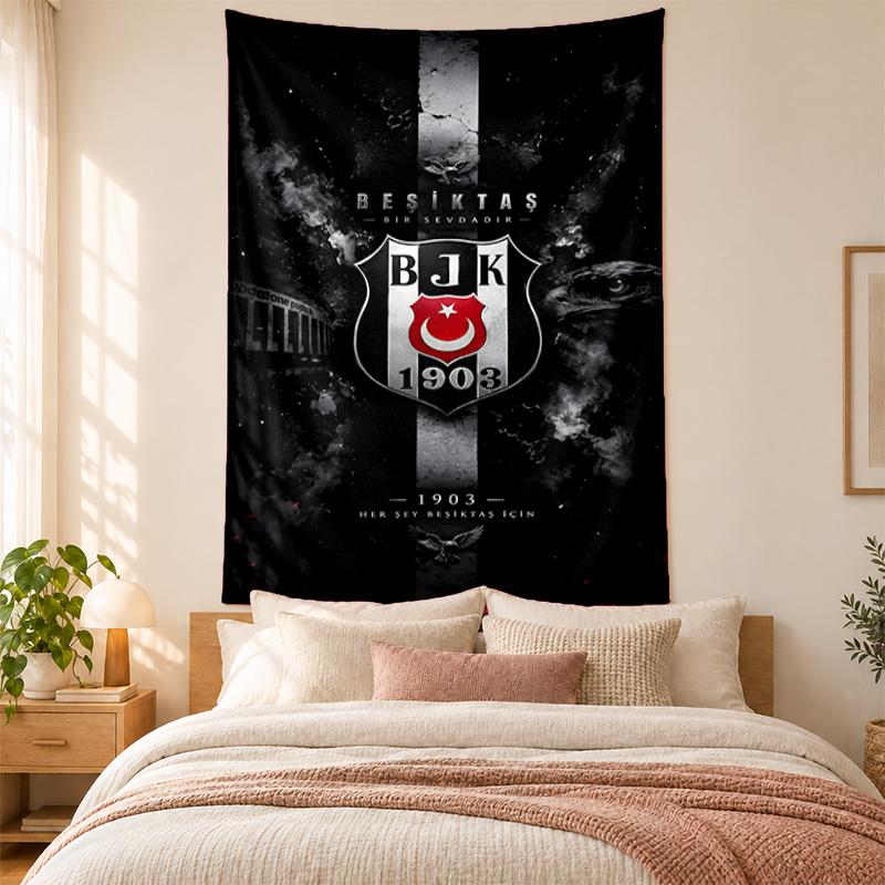 Besiktas JK Tapestry highquality for decorating living room bedroom dorm walls ideal as bedroom wallart orholiday gift