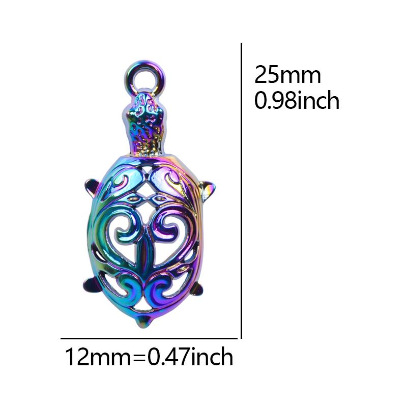 10pcs/Lot Multistyle Animal Pendants Rainbow Charms For Jewelry Making Supplies Eagle Bat Elephant Charm Frog Duck Shark Pendant