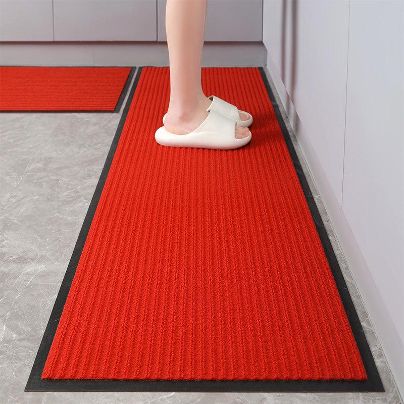 Anti-Slip Waterproof Kitchen & Entrance Mat – Oil & Water Absorbent, Dirt-Resistant Foot Pad Carpet.