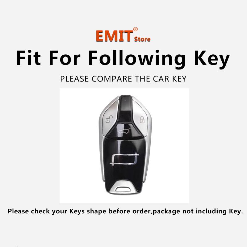 Zinc Alloy Car Key Case For Bestune T90 T77 T77Pro B70 T55 T33 T99 Keychain Cover Bag Shell Housing Ring Holder Fob Accessories