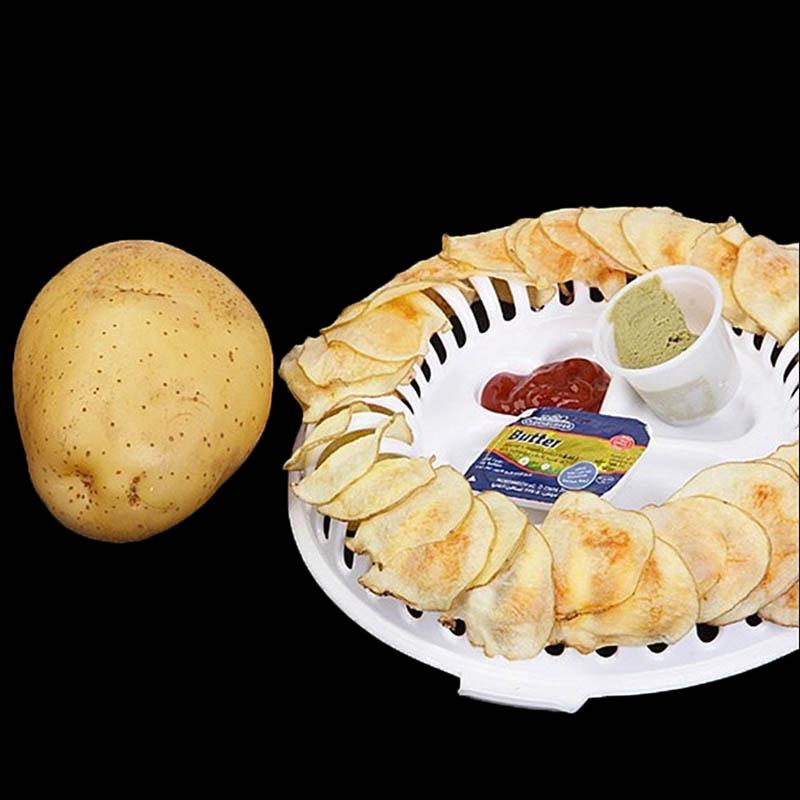 Diy Baking Microwave Baked Potato Chip Maker