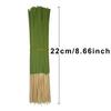 Verlängertes Zitronengrasöl Zitronengrasstab - 45 Minuten Brenndauer, Sommerduft nach künstlichem Holz für Zuhause, Camping, Innenhof