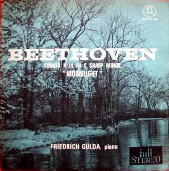 

7inch Record FRIEDRICH GULDA Sonata N 14 In C Sharp Minor Moo SM990 CONCERT HALL Japan Classical Used