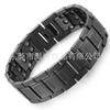Mens Titanium Steel Geometric Bracelet With Magnetic Clasp Stylish Minimalist Wristband Daily Wear