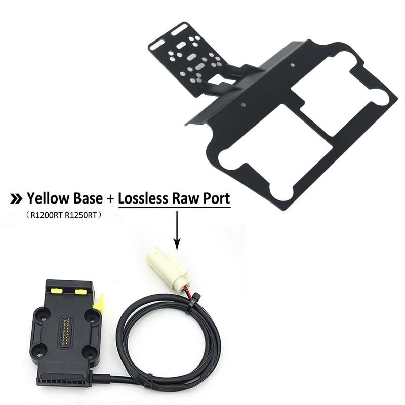 Navigation mount suitable for BMW K1600 GT/GTL/B models, also compatible with BMW R1250RT RT1250 2022-2026 models, GPS and phone