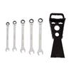 Amazon Basics Metric Ratchet Wrench Set, 5 Pieces