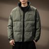 Luxuriöse Herren Retro 90er Winterjacke mit Daunenfüllung - Warm, Locker und Vielseitige Oberbekleidung