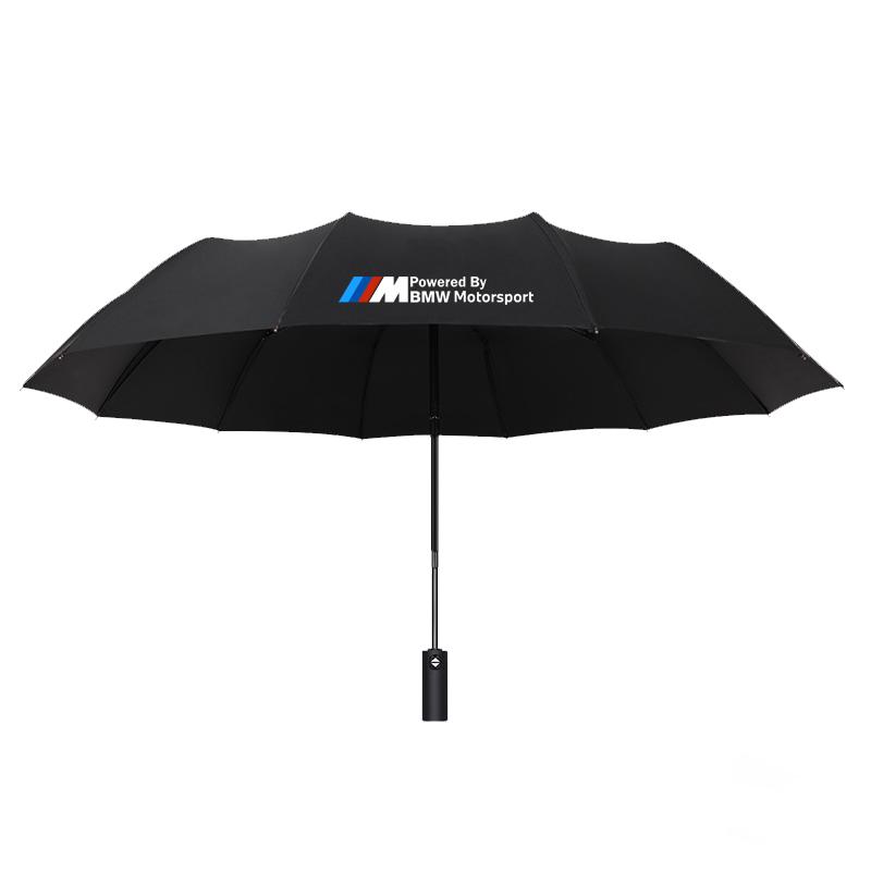 AAAOX1 For BMW M Power M3 E70 F85 F97 E34 E36 E39 E46 E60 E90 E91 F10 F20 F30 G20 G30  Car Automatic Folding Windproof Sunshade Umbrell