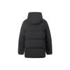 Li Ning Sports Lifestyle Series Warm Hooded Logo Mid-Length Down Jacket Women Outerwear AYMV510-4