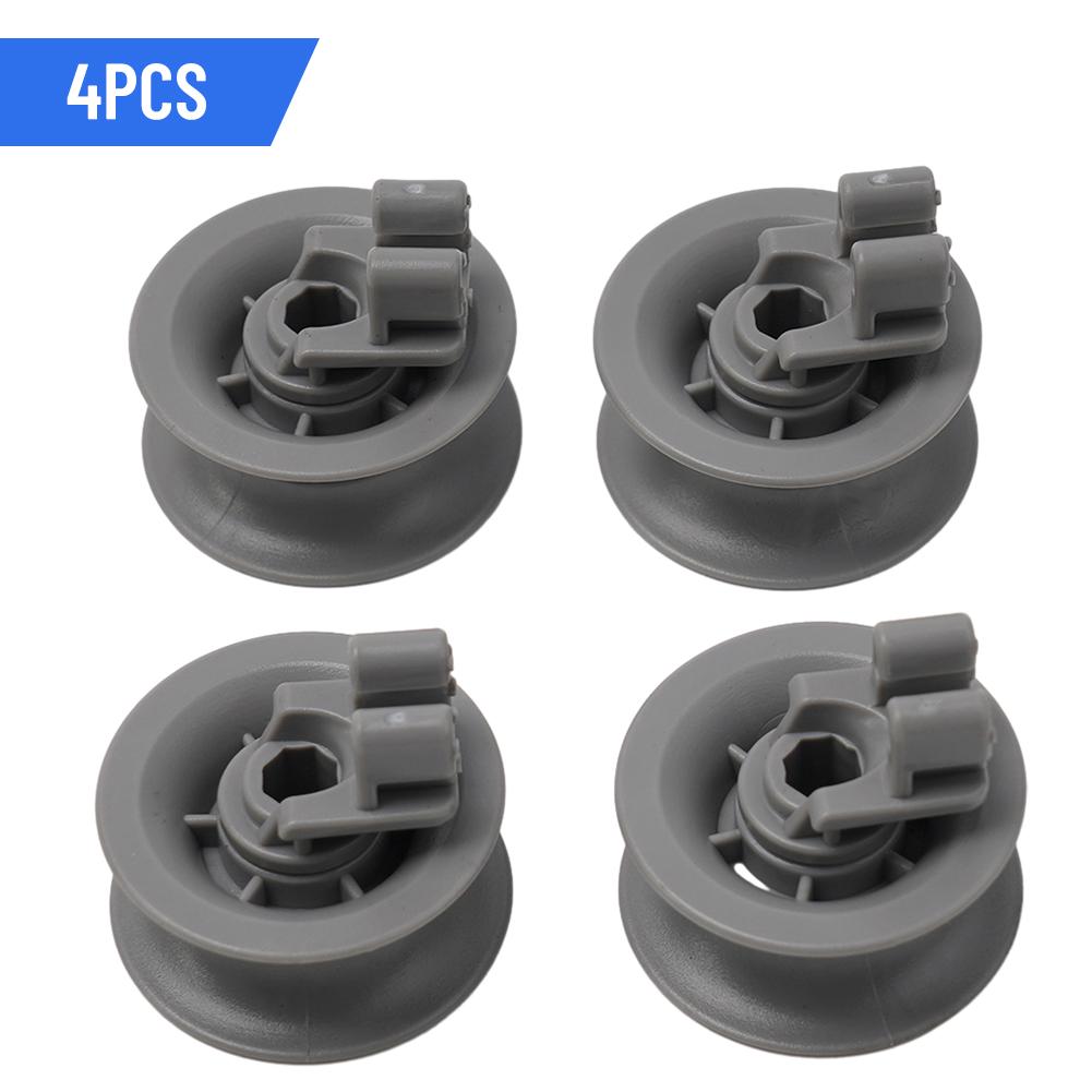 4X Basket-Roll-Parts For Dishwasher Top Basket-Universal For Bosch For Siemens