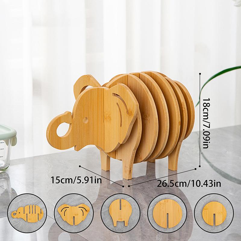 

Бамбуковая креативная подставка, изоляционный коврик, деревянный коврик для обеденного стола, термостойкий коврик, бытовой коврик для тарелок, коврик для миски