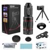 Phone Telephoto Lens Kit High Magnification 28x Magnify Tripod Use Standard