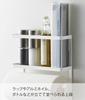Yamazaki Magnetic Refrigerator Side x x Kitchen Kitchen Paper 2907 Rack, White, Approx. W24.5 D6.5 H34cm, Plate, Rack, Holder,