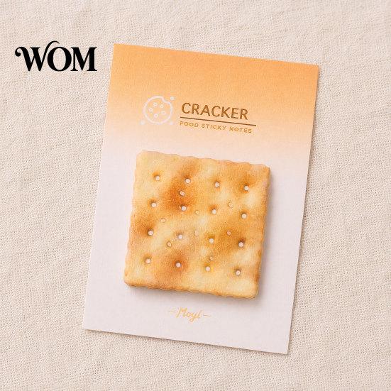Unique Stick Notes Note Pads, Funny Toast Bread Cookie Cheese Design Cute Notepad, 30 Pad Sheets/Pad Self Memo for Home Office Notebook Bookmarks