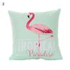 Long-legged Flamingo Series Linen Pillowcase Cushion Cover