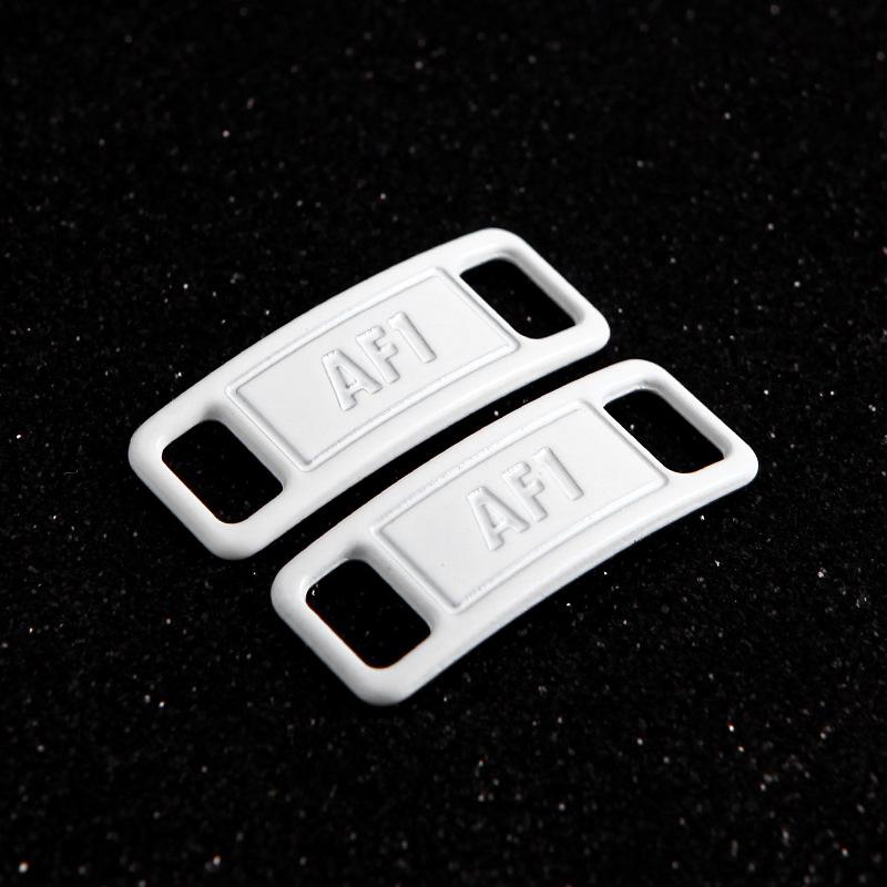 2 Adet Af1 Ayakkabı Takıları Bağcıklar Toka Air Force One Ayakkabı Aksesuarları